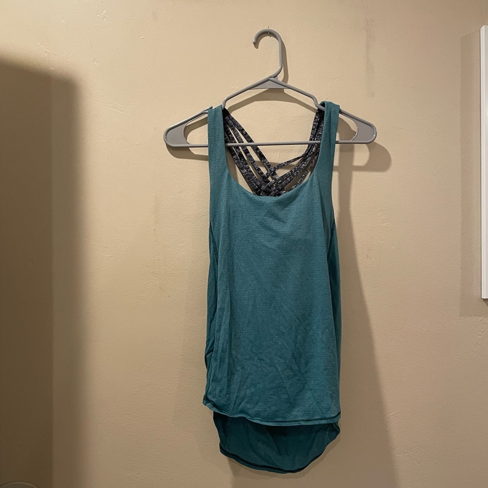 Lululemon Criss Cross Open Back Tank